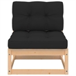 vidaXL 5 Piece Wood Small Garden Lounge Set