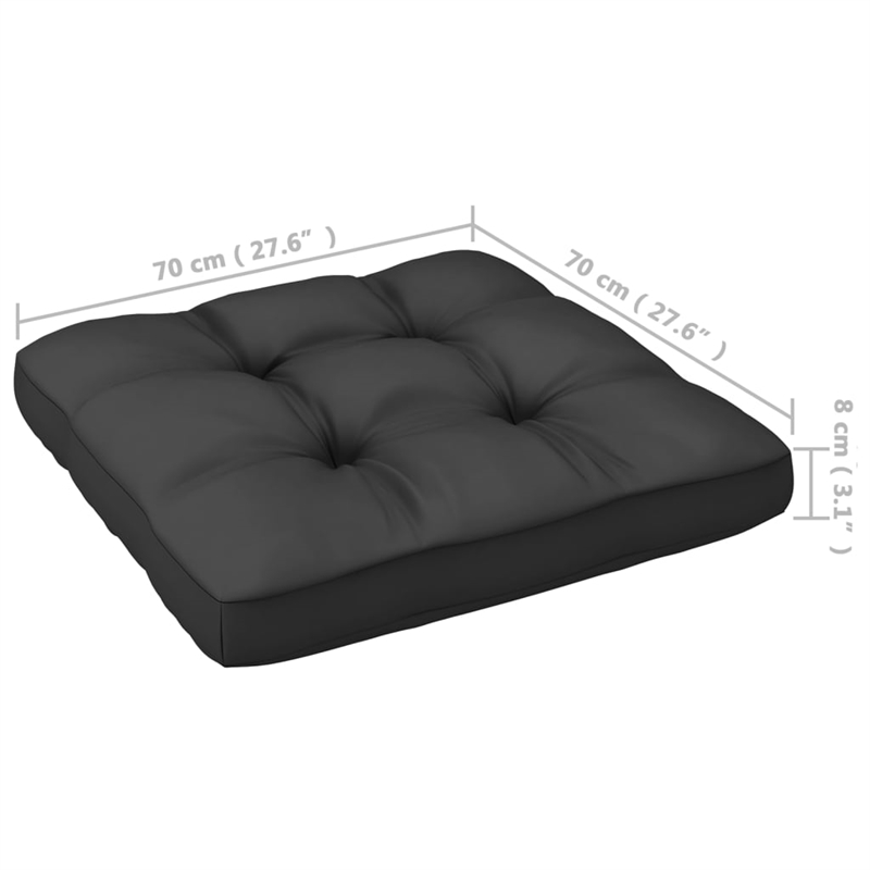 vidaXL 5 Piece Wood Small Garden Lounge Set
