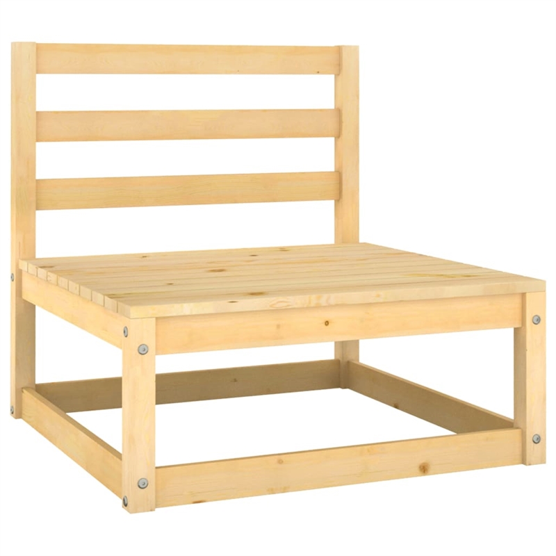 vidaXL 10 Piece Wood Large Garden Lounge Set
