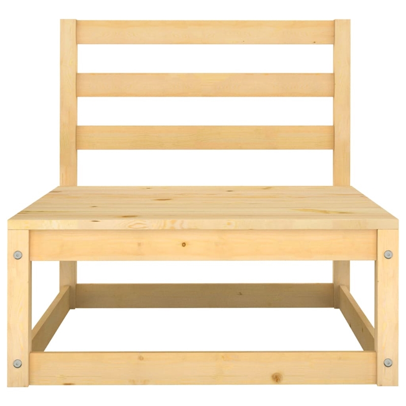 vidaXL 10 Piece Wood Large Garden Lounge Set