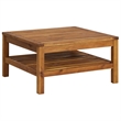 vidaXL Solid Acacia Wood Lounge Set in Gray