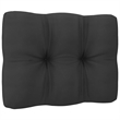 vidaXL Wood Small Garden Lounge Set in Anthracite/Natural