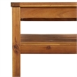 vidaXL Solid Acacia Wood Garden Lounge Set in Cream