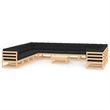vidaXL Wood Garden Lounge Set