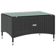 vidaXL 8 Piece Garden Lounge Set in Black