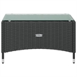 vidaXL 8 Piece Garden Lounge Set in Black