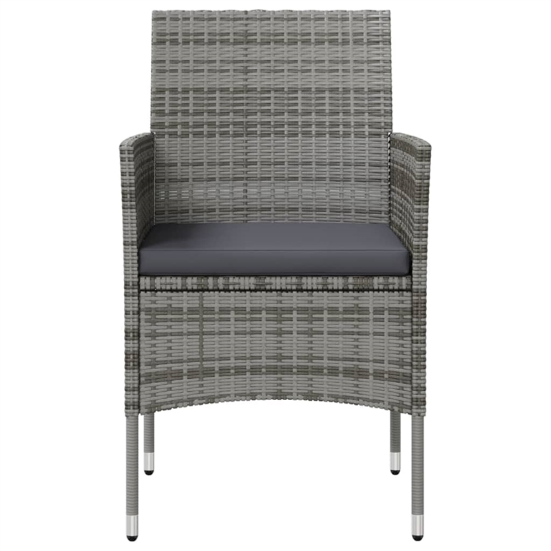 vidaXL 8 Piece Garden Lounge Set in Gray