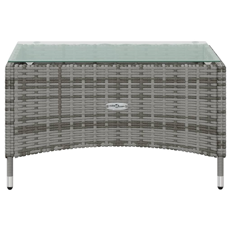 vidaXL 8 Piece Garden Lounge Set in Gray
