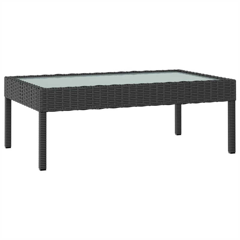 vidaXL 16 Piece Steel Lounge Set in Black