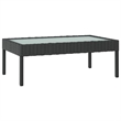 vidaXL 16 Piece Steel Lounge Set in Black
