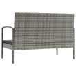 vidaXL 8 Piece Garden Lounge Set in Gray