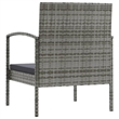 vidaXL 8 Piece Garden Lounge Set in Gray