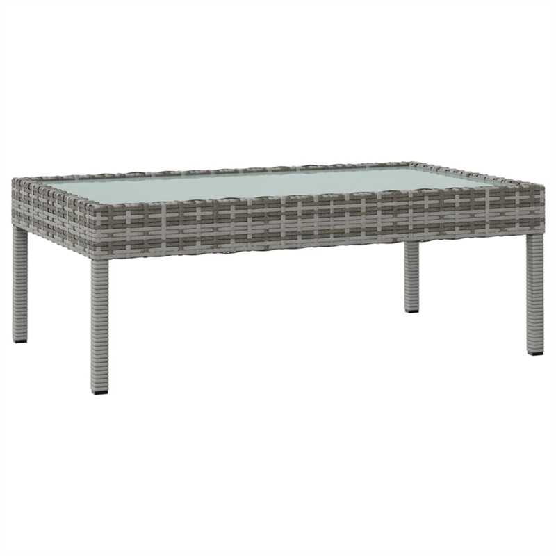vidaXL 8 Piece Garden Lounge Set in Gray