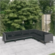 vidaXL 6 Piece Garden Lounge Set in Gray