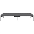 vidaXL 12 Piece Poly Rattan Garden Lounge Set in Black/Gray