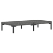 vidaXL 10 Piece Steel Garden Lounge Set in Gray