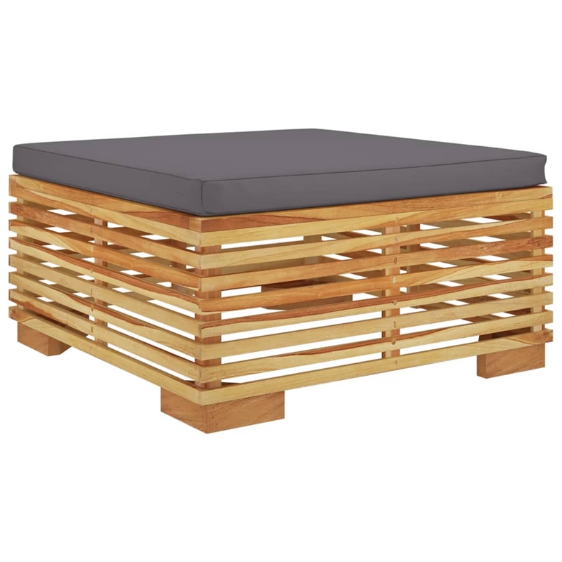 vidaXL 5 Piece Wood Garden Lounge Set in Gray