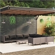 vidaXL 11 Piece Garden Lounge Set in Gray