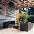 vidaXL 5 Piece Garden Lounge Set in Gray/Anthracite