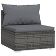 vidaXL 5 Piece Garden Lounge Set in Gray