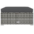 vidaXL Steel Garden Lounge Set in Gray/Anthracite