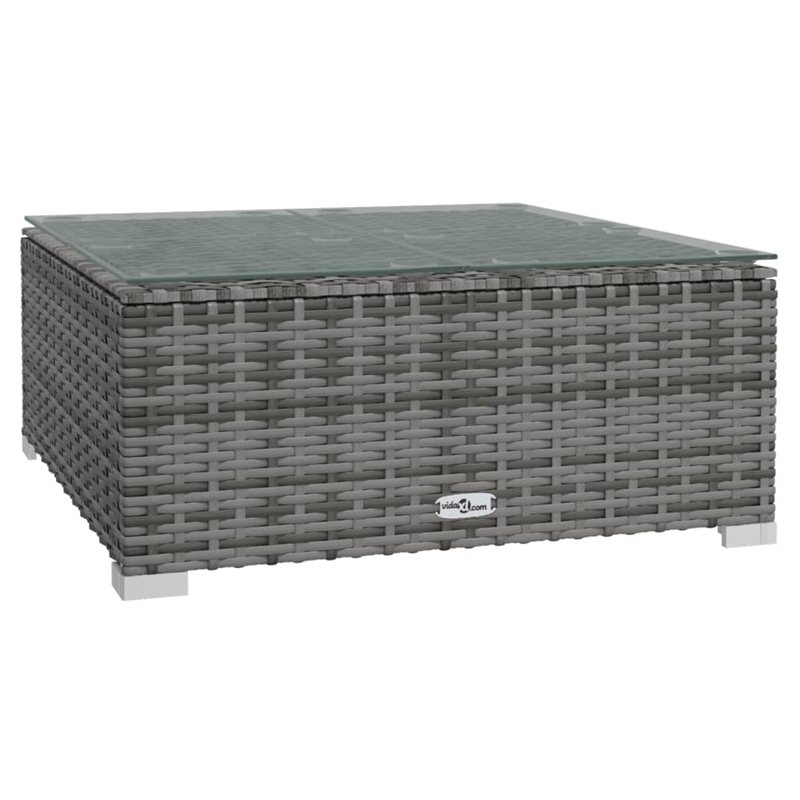 vidaXL 8 Piece Garden Lounge Set in Gray