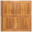 vidaXL Solid Acacia Wood Small Bar Set in Natural