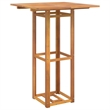 vidaXL Solid Acacia Wood Small Bar Set in Natural
