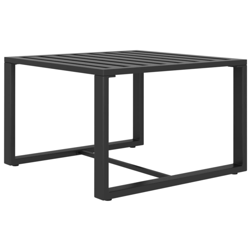 vidaXL 4 Piece Aluminum Garden Lounge Set in Anthracite
