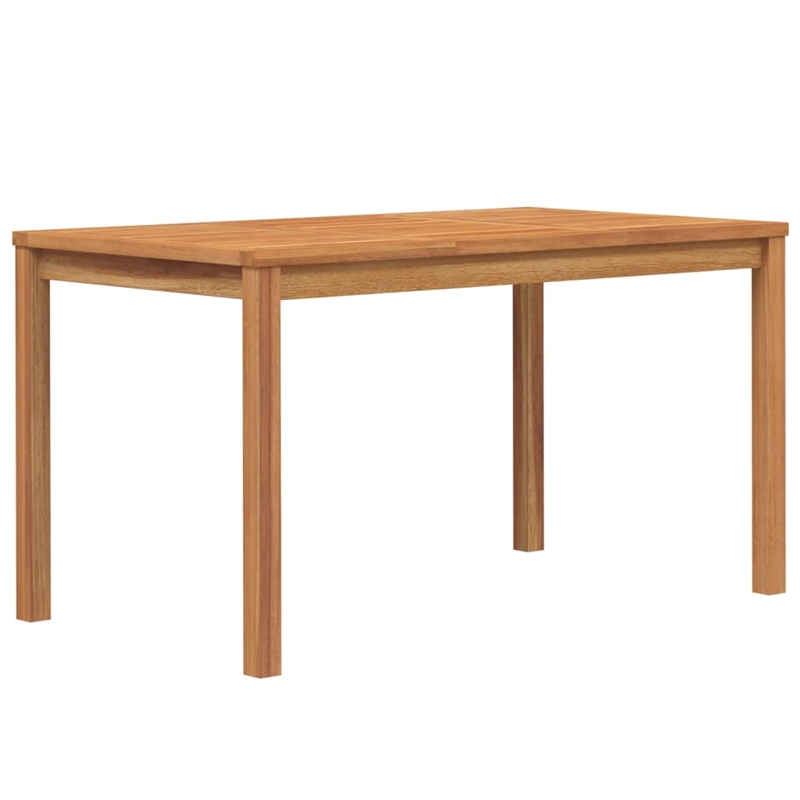 vidaXL 5 Piece Wood Dining Set in Natural