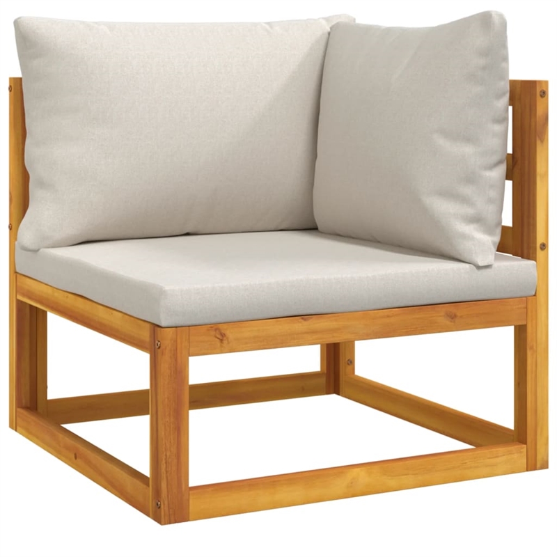 vidaXL 12 Piece Solid Acacia Wood Garden Lounge Set