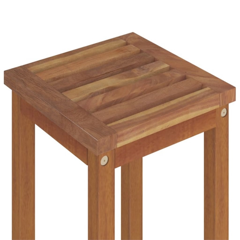 vidaXL 5 Piece Solid Acacia Wood Medium Bar Set