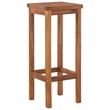 vidaXL 5 Piece Solid Acacia Wood Standard Bar Set in Natural