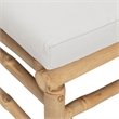 vidaXL 6 Piece Bamboo Garden Lounge Set in Gray