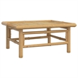 vidaXL Bamboo Small Garden Lounge Set in Gray