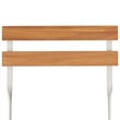 vidaXL Solid Acacia Wood Bistro Set in Natural