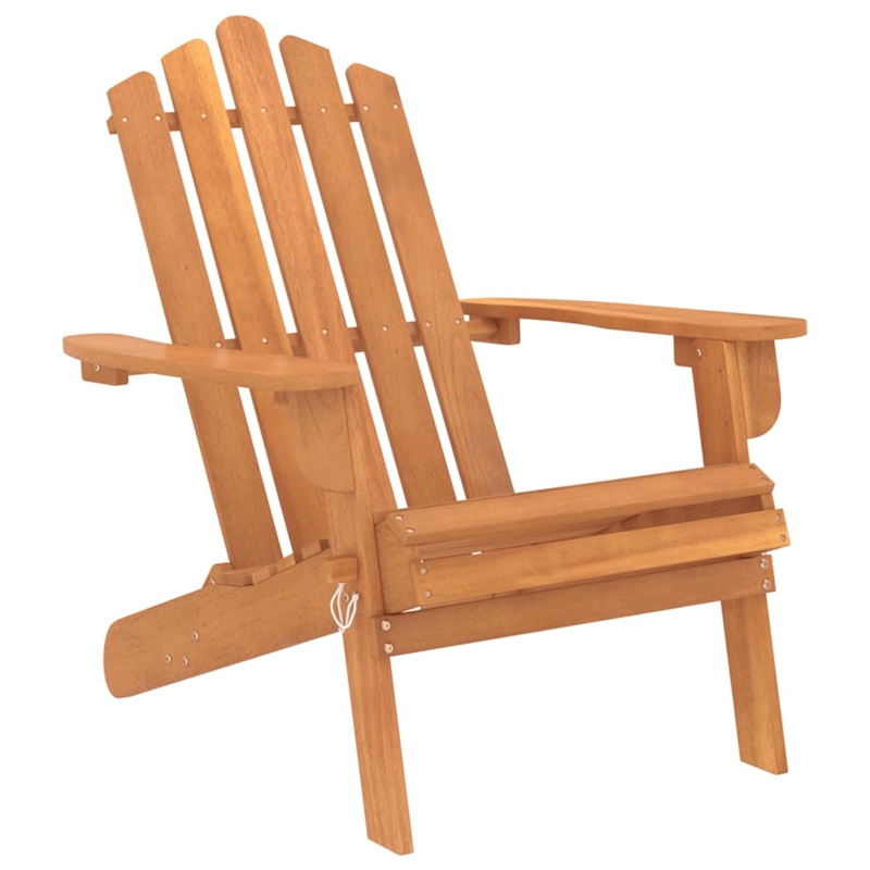 vidaXL 5 Piece Solid Acacia Wood Medium Garden Lounge Set in Natural