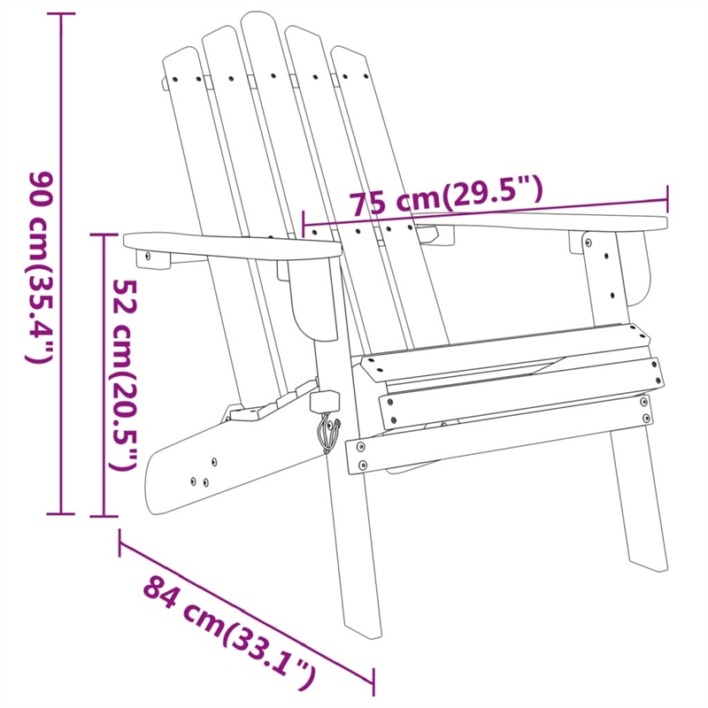 vidaXL 5 Piece Solid Acacia Wood Medium Garden Lounge Set in Natural