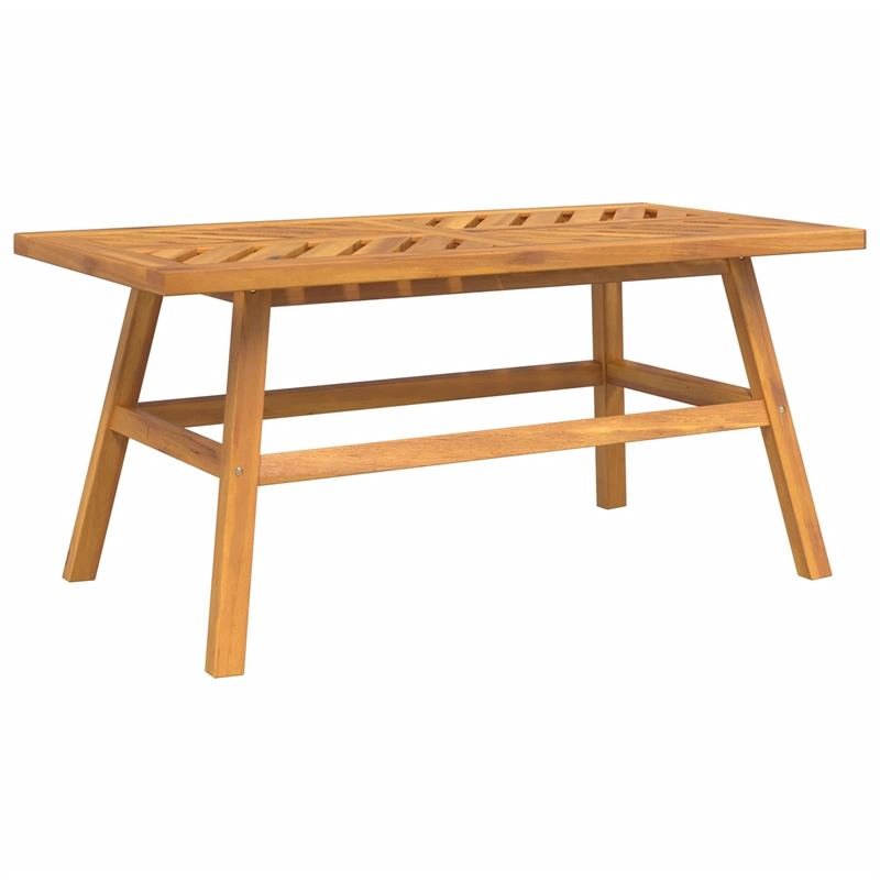 vidaXL Solid Acacia Wood Garden Lounge Set in Brown