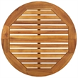 vidaXL 3 Piece Solid Acacia Wood Bar Set in Brown