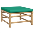 vidaXL 6 Piece Bamboo Small Garden Lounge Set in Natural
