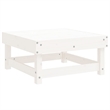 vidaXL Wood Medium Garden Lounge Set in White