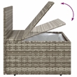 vidaXL 5 Piece Steel Garden Lounge Set in Gray