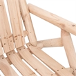 vidaXL Wood Garden Lounge Set in Natural