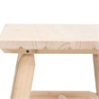 vidaXL Wood Garden Lounge Set in Natural