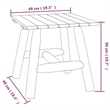 vidaXL Wood Garden Lounge Set in Natural