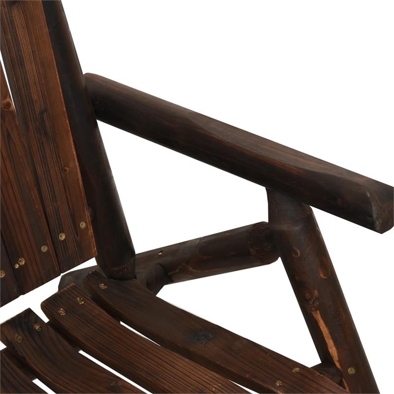 vidaXL 5 Piece Wood Medium Garden Lounge Set