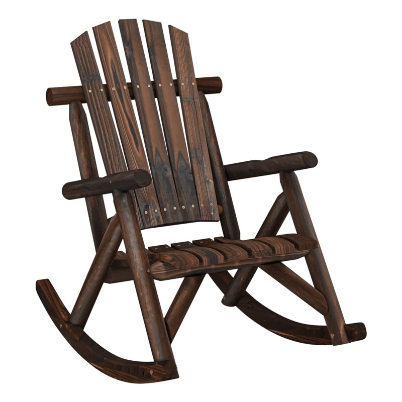 vidaXL 3 Piece Wood Garden Lounge Set