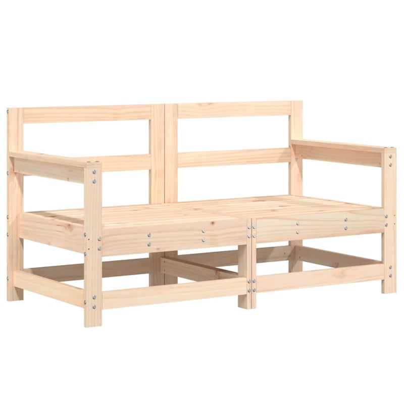 vidaXL Wood Large Garden Lounge Set