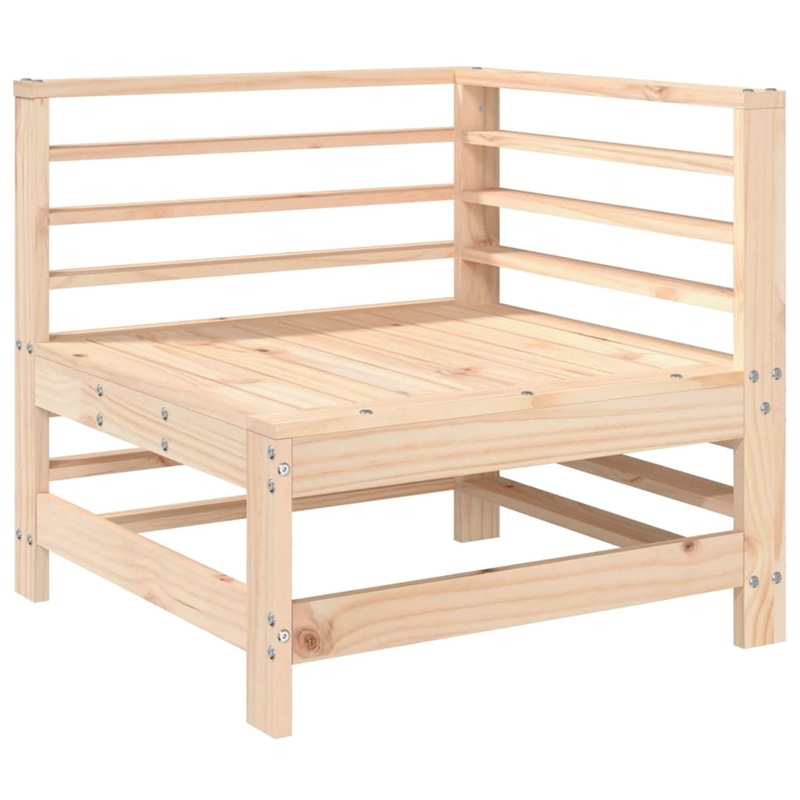 vidaXL 7 Piece Wood Large Garden Lounge Set